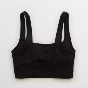 Aerie wide strap longline scoop bikini top